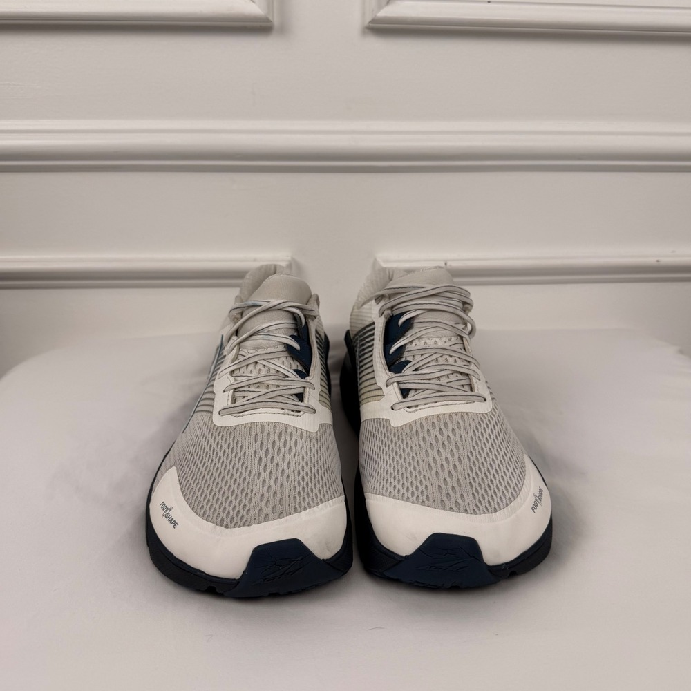 Altra Provision 4 Mens Running Shoes Gray Navy Blue ALOA4PEA103 Size 11